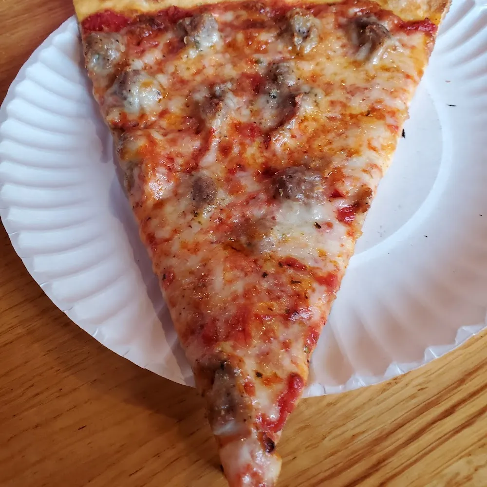 Cheese Slice with Sausage